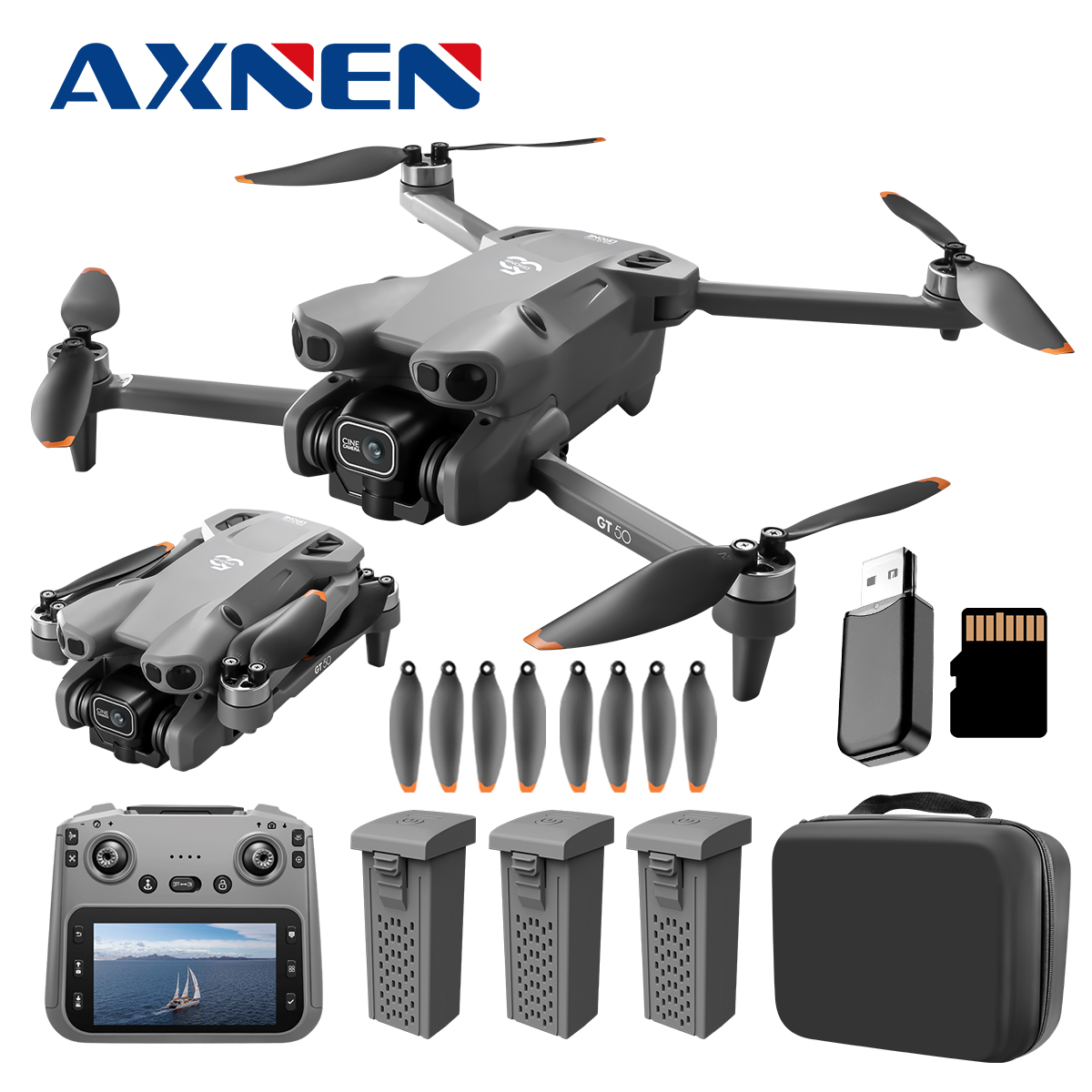Jjrc Drone X12 - طائرة بدون طيار GT50 جديدة بشاشة