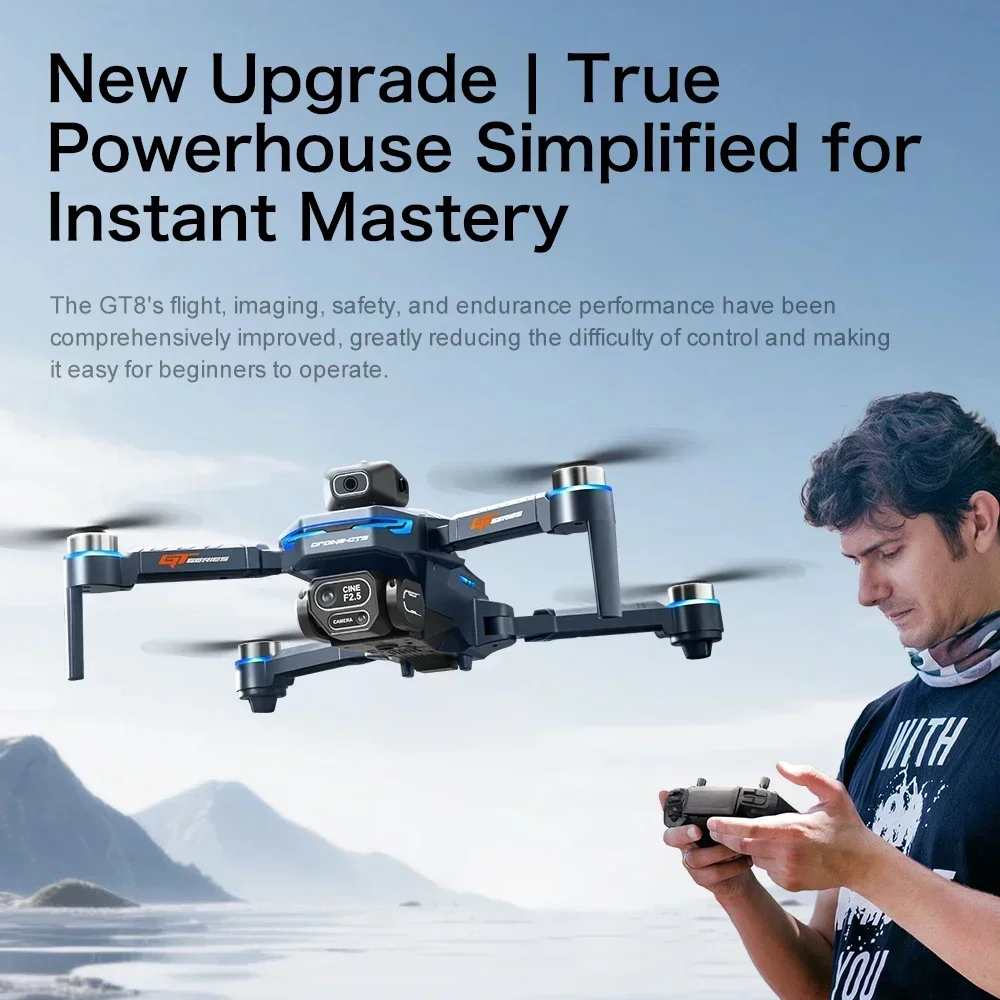 الطائرة بدون طيار 4K HD GT8 كا - مراجعة Jjrc Drone X12 وسعره