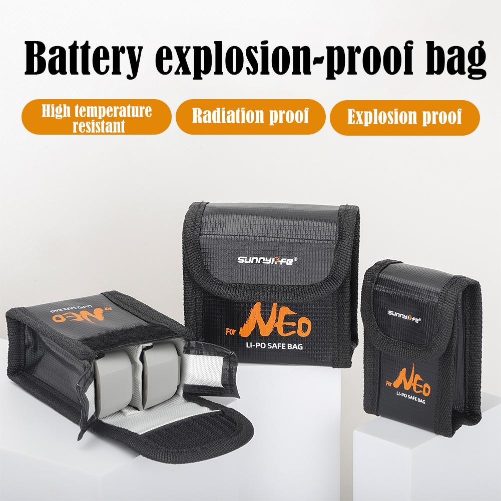 حقيبة آمنة لبطارية الطائرات بد - مراجعة Drone Battery Bag وسعره