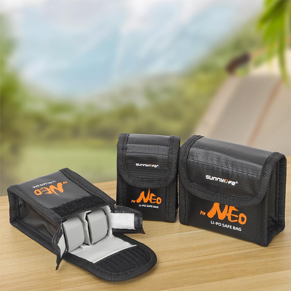 حقيبة آمنة لبطارية الطائرات بد - مراجعة Drone Battery Bag وسعره