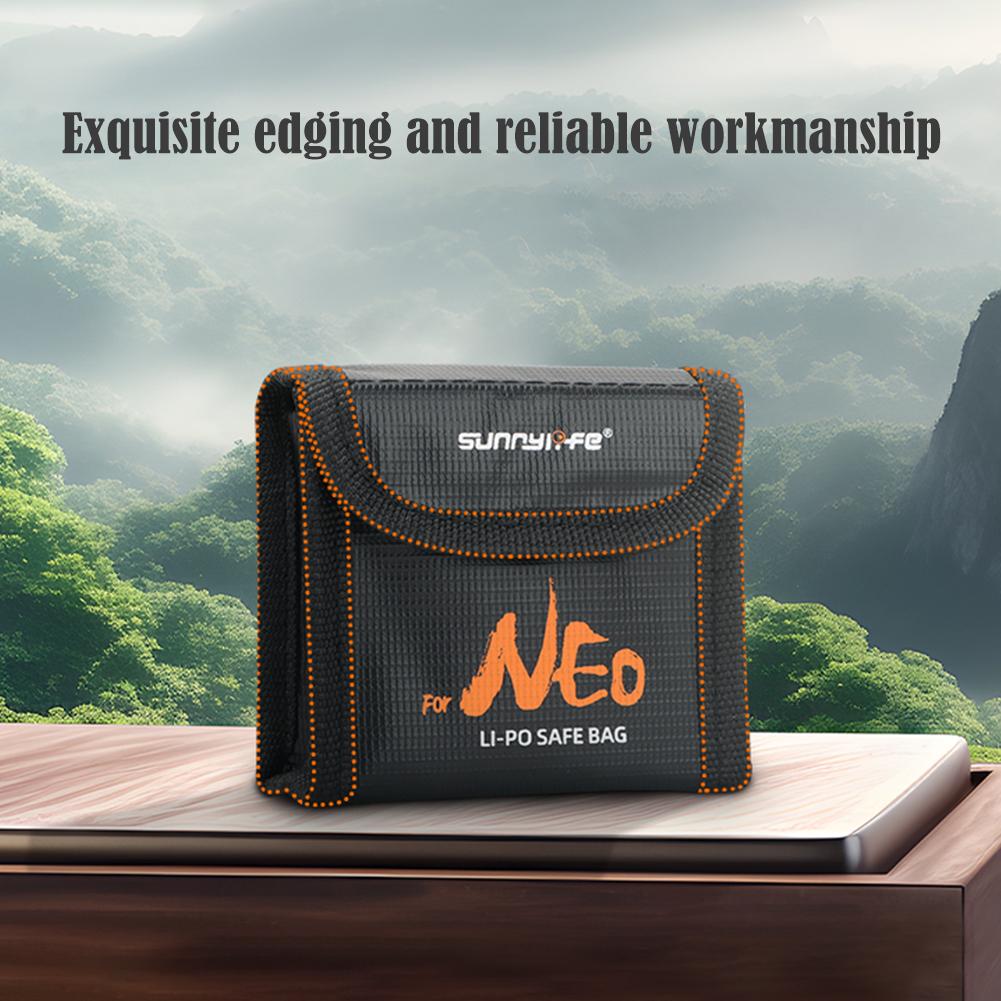 حقيبة آمنة لبطارية الطائرات بد - مراجعة Drone Battery Bag وسعره