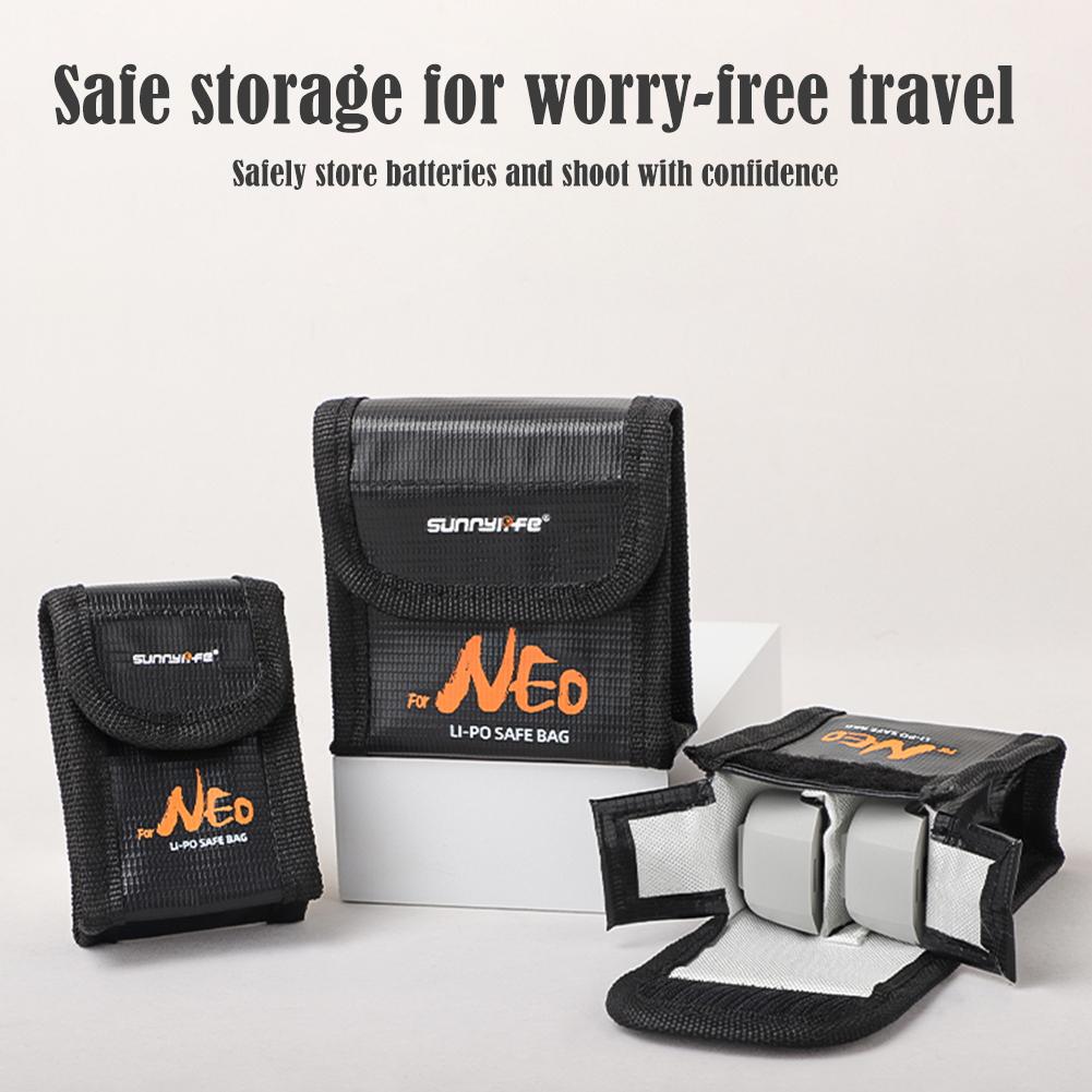 حقيبة آمنة لبطارية الطائرات بد - مراجعة Drone Battery Bag وسعره