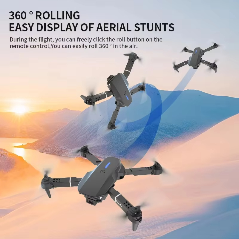 طائرة بدون طيار E88 الجديدة لع - مراجعة Jjrc Drone X12 وسعره