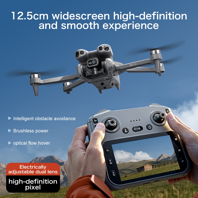 طائرة بدون طيار صغيرة GT50 بكا - مراجعة Jjrc Drone X12 وسعره